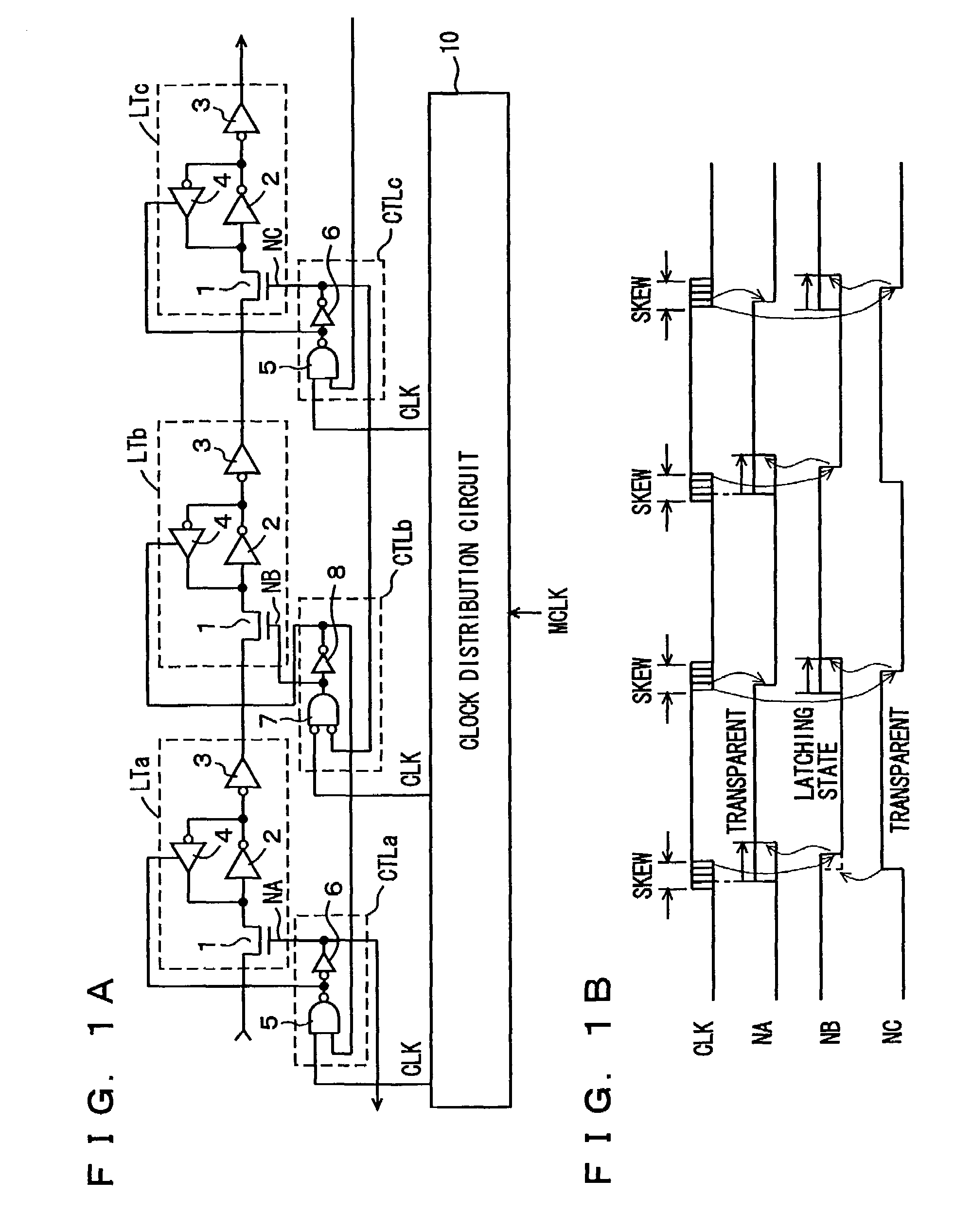 Synchronous signal transfer and processing device