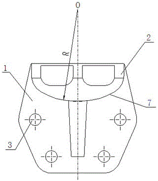 Auxiliary plate spring support