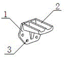 Auxiliary plate spring support