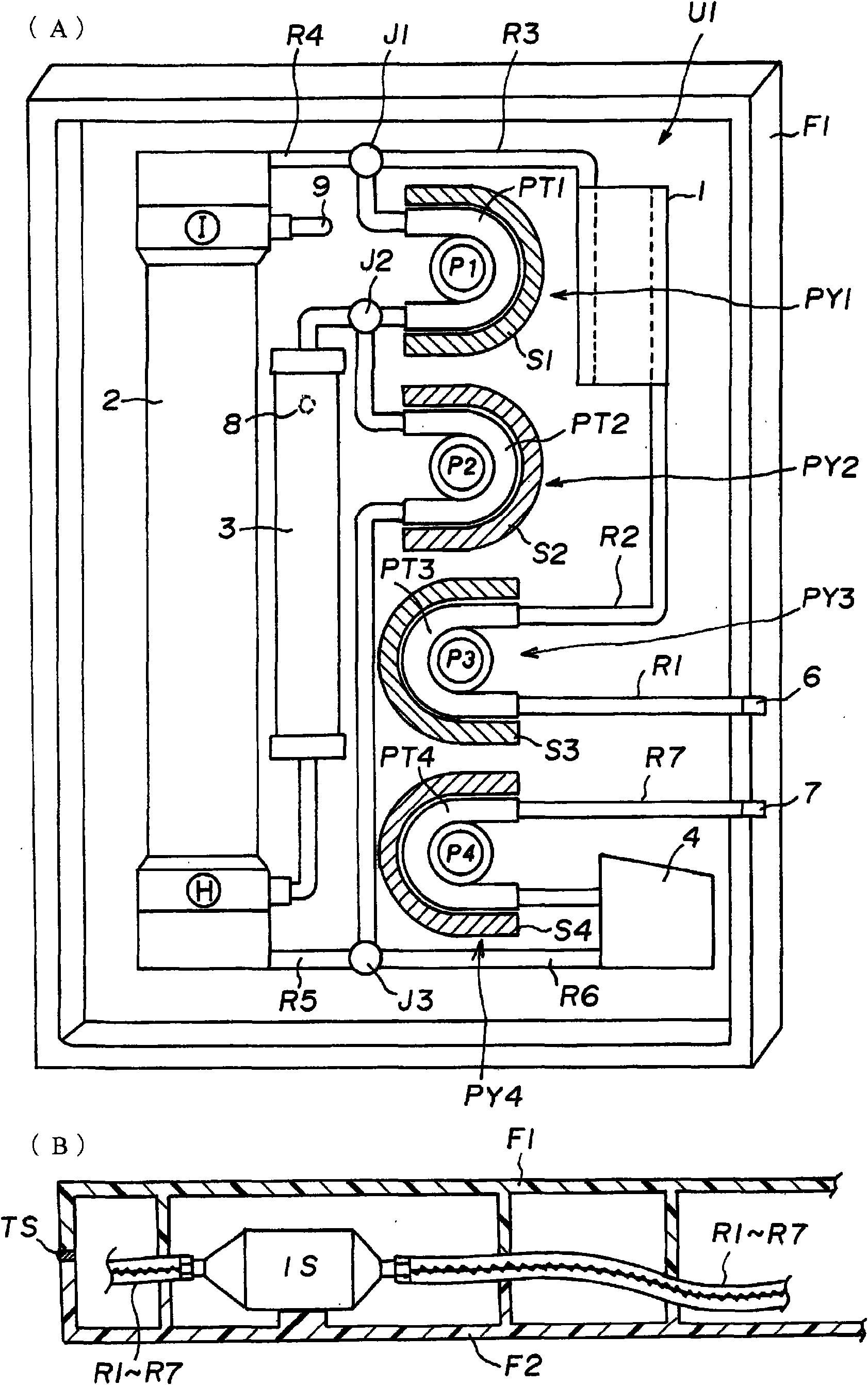 Method of forming body fluid purification cassette