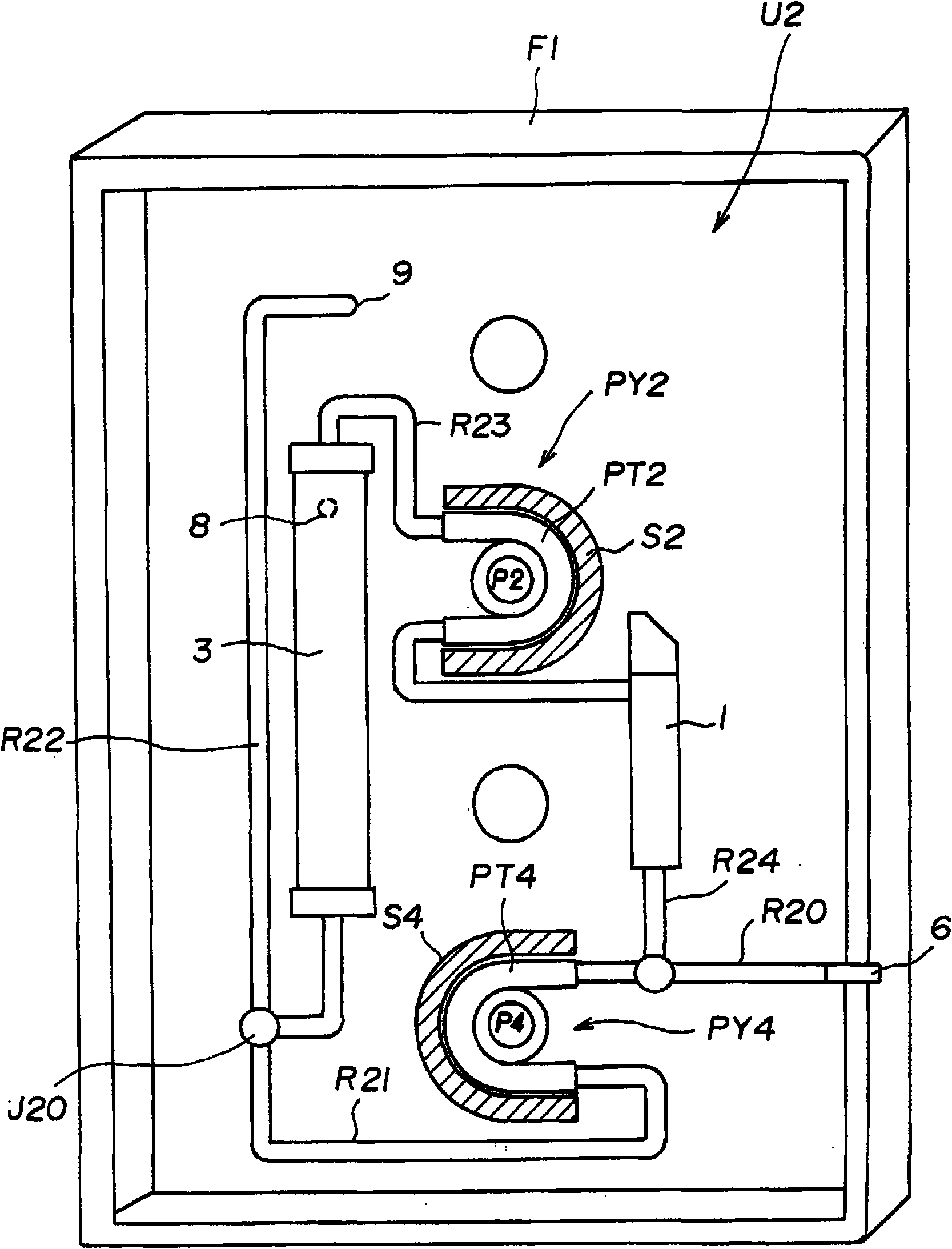 Method of forming body fluid purification cassette