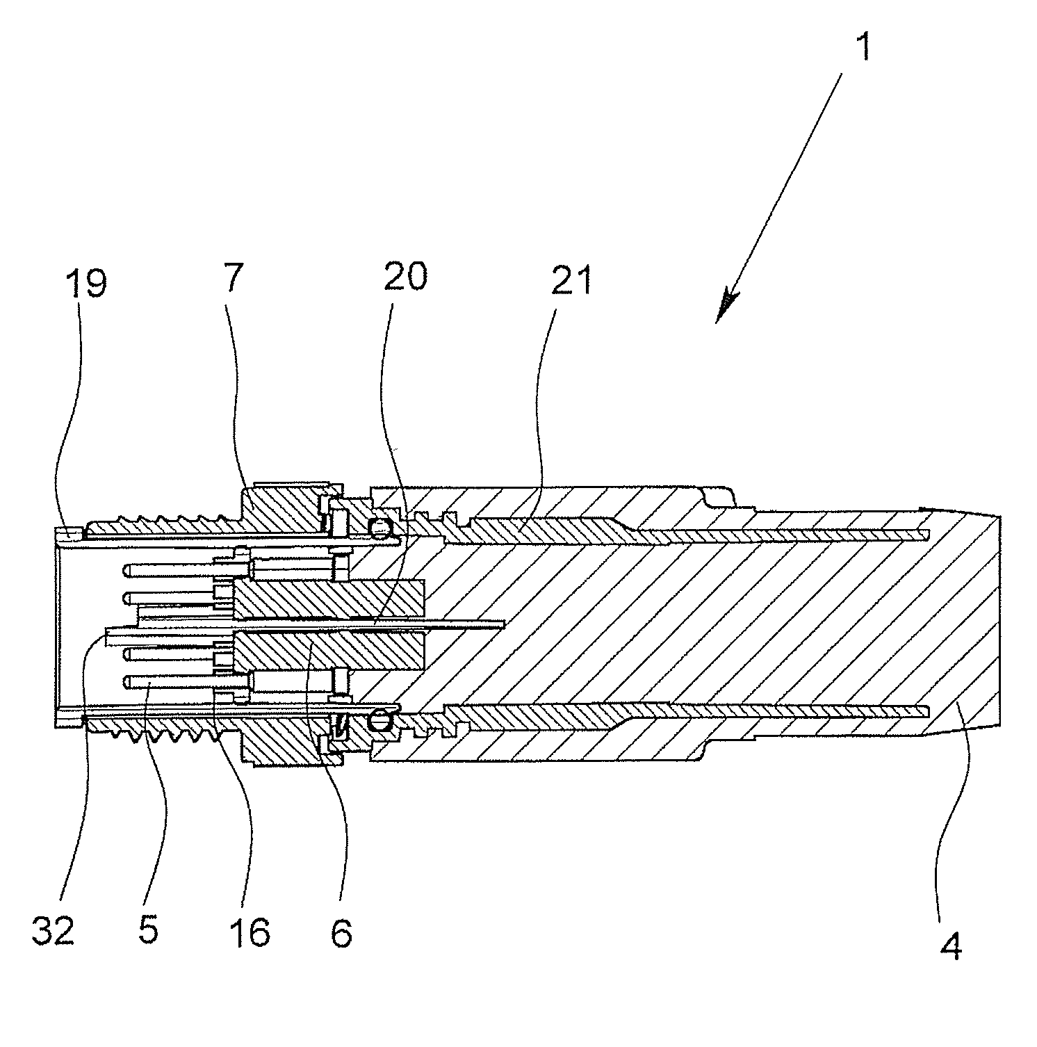Electrical plug-in connector and electrical plug-in connection