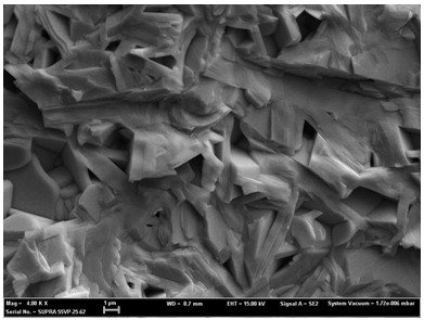 Preparation method of bismuth sodium bismuth titanate layered piezoelectric ceramic