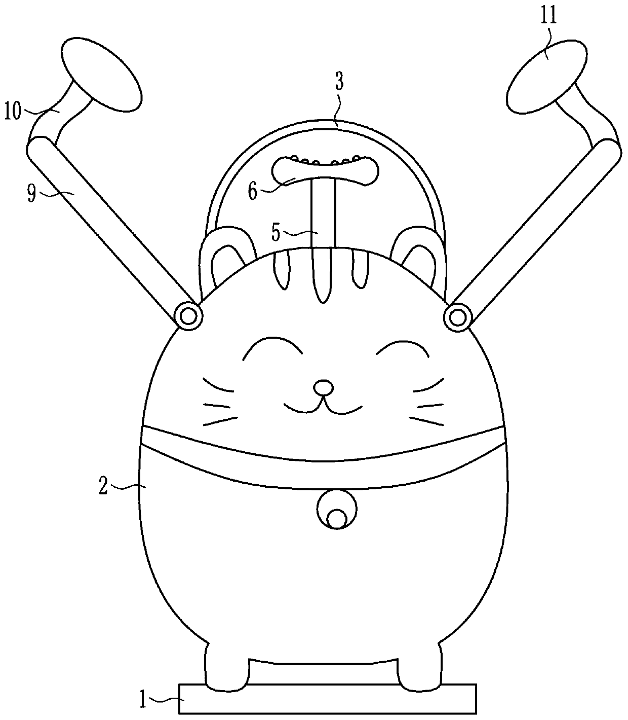 An anti-calf edema device for pregnant women