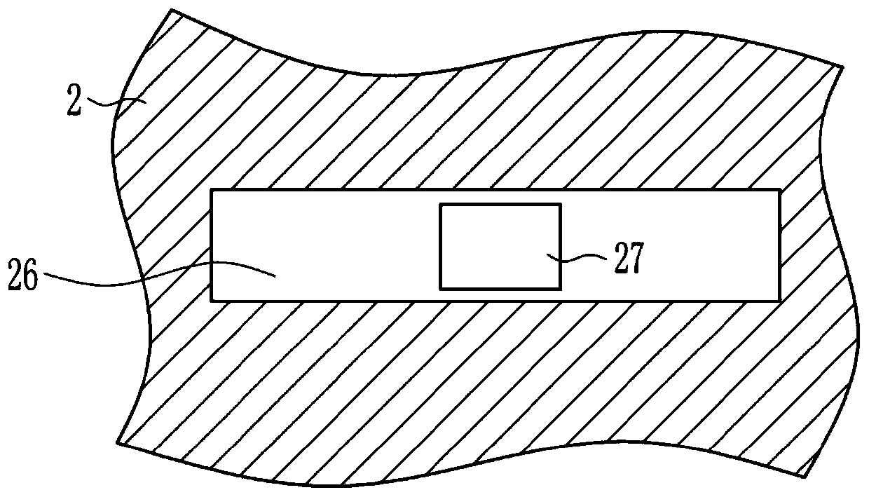 An anti-calf edema device for pregnant women