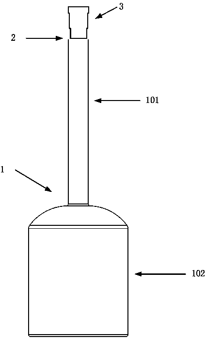 Shield tunnel synchronous grouting slurry performance detection device and detection method thereof