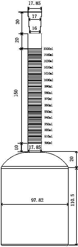 Shield tunnel synchronous grouting slurry performance detection device and detection method thereof