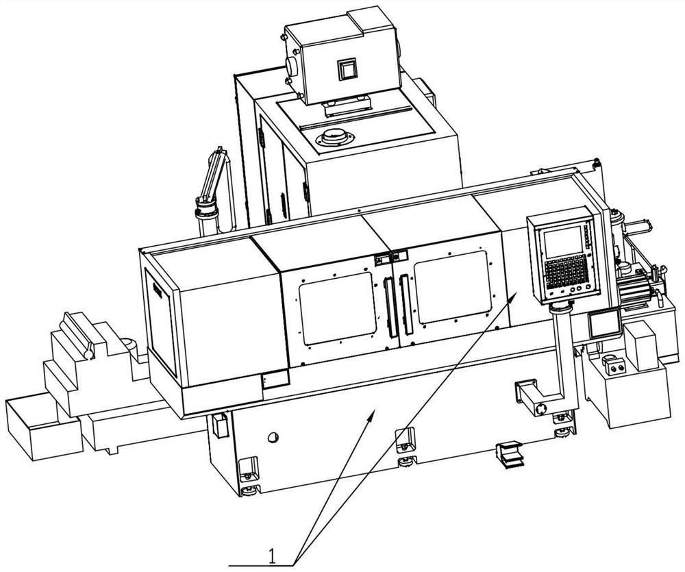 Grinding machine with safety protection function