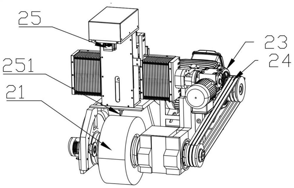 Grinding machine with safety protection function