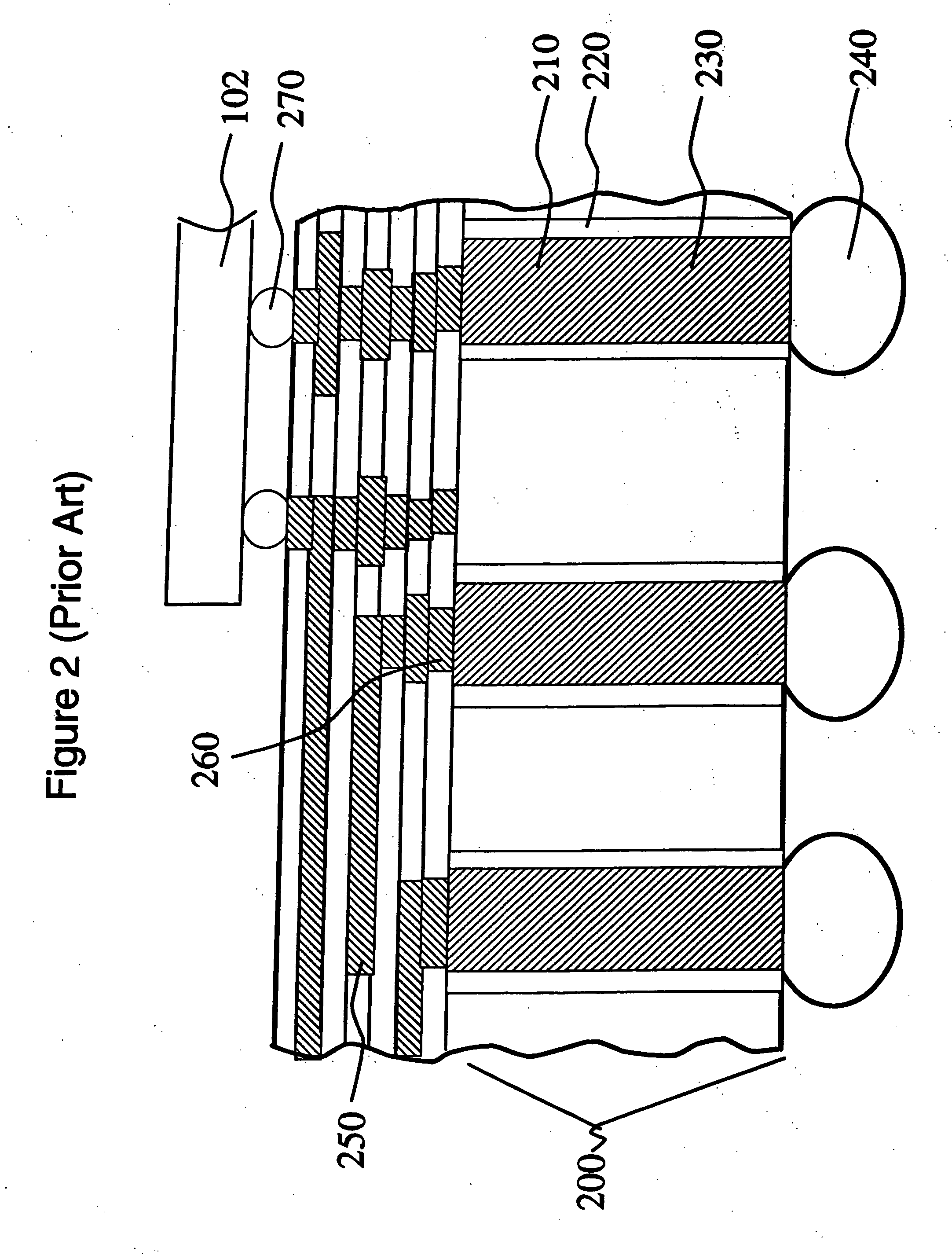 High density chip carrier with integrated passive devices