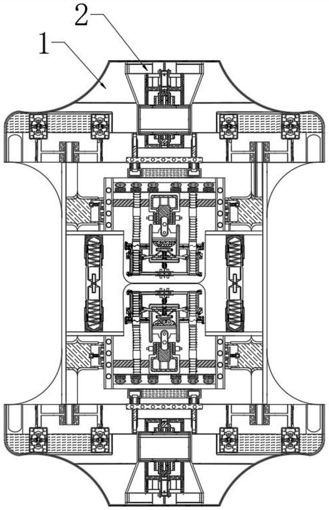 Intelligent suitcase equipment with automatic braking function