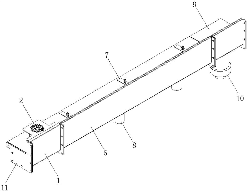 Automatic drainage system for water seepage accident