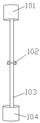 Pure cotton yarn production device