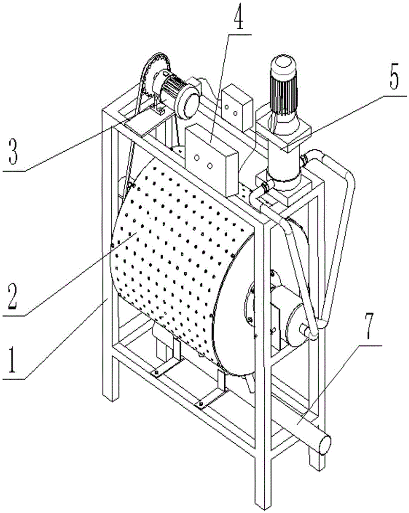 Cylindrical mesh type filter