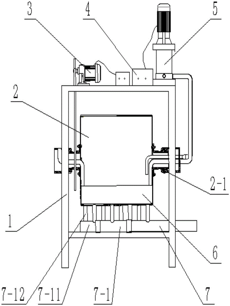 Cylindrical mesh type filter