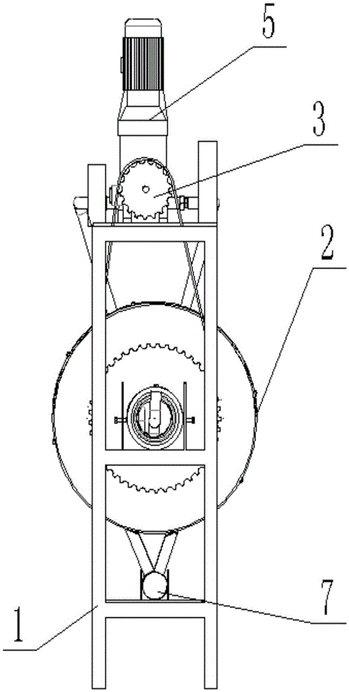 Cylindrical mesh type filter