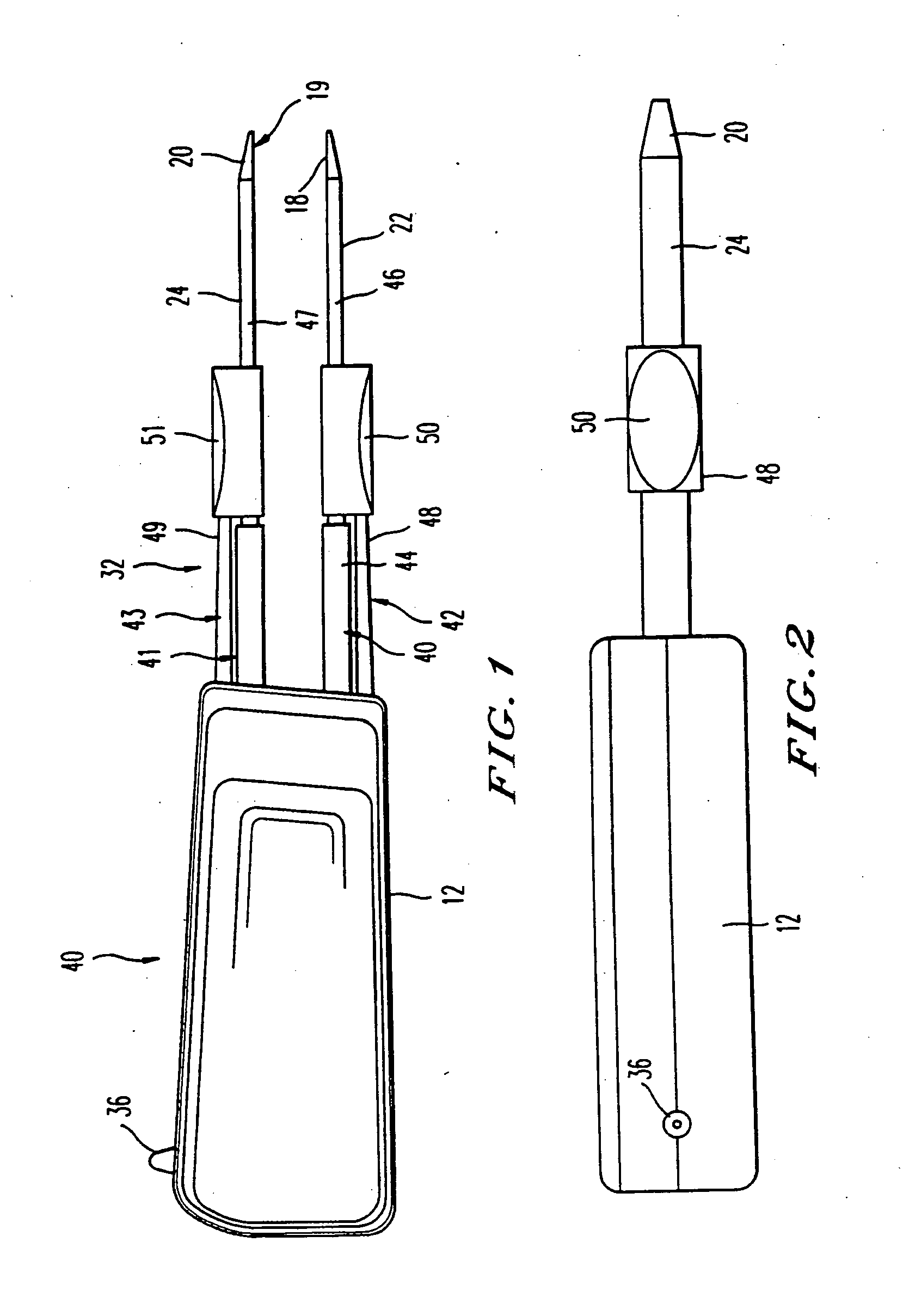 Thermal cautery surgical forceps