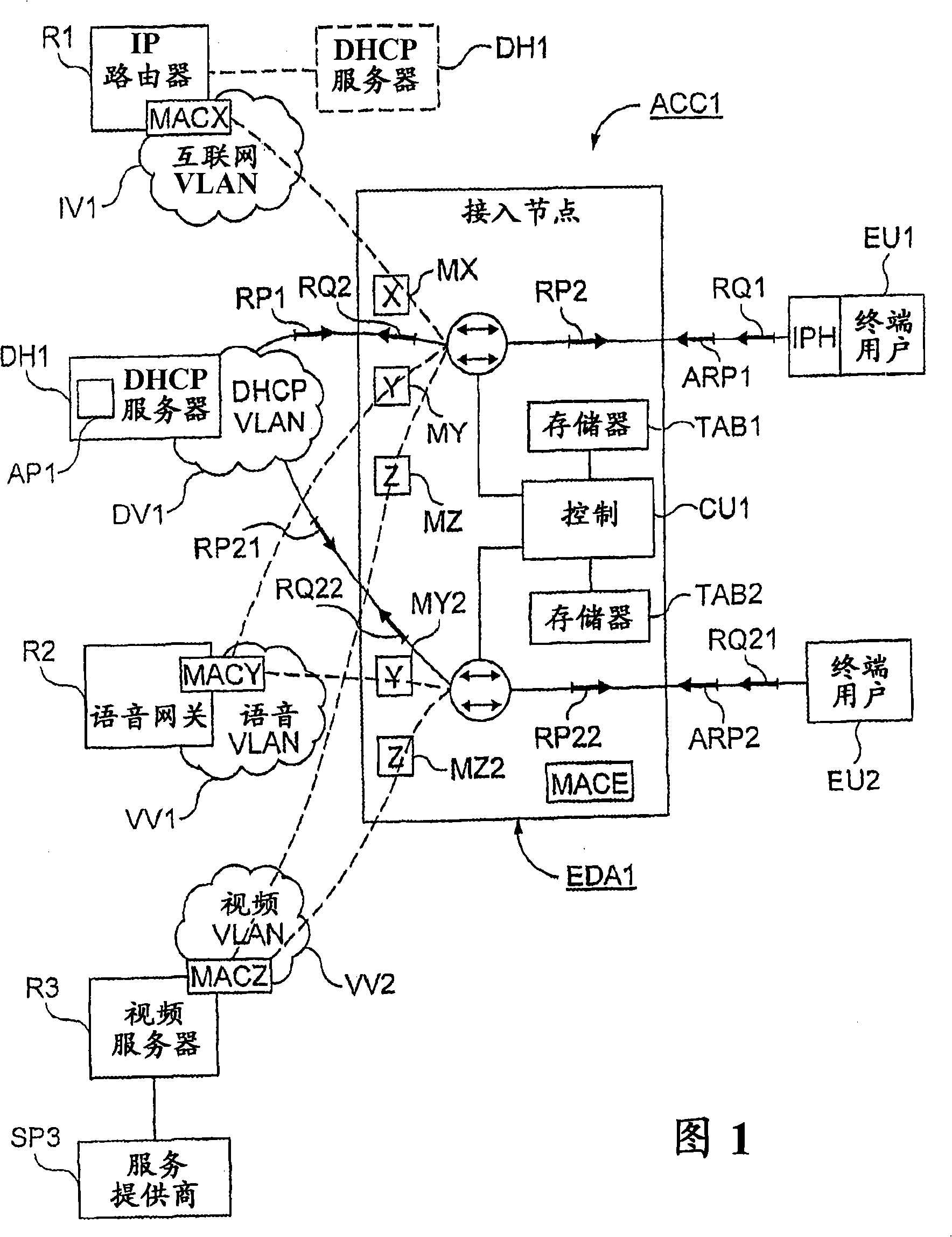 Method and apparatus for access to system