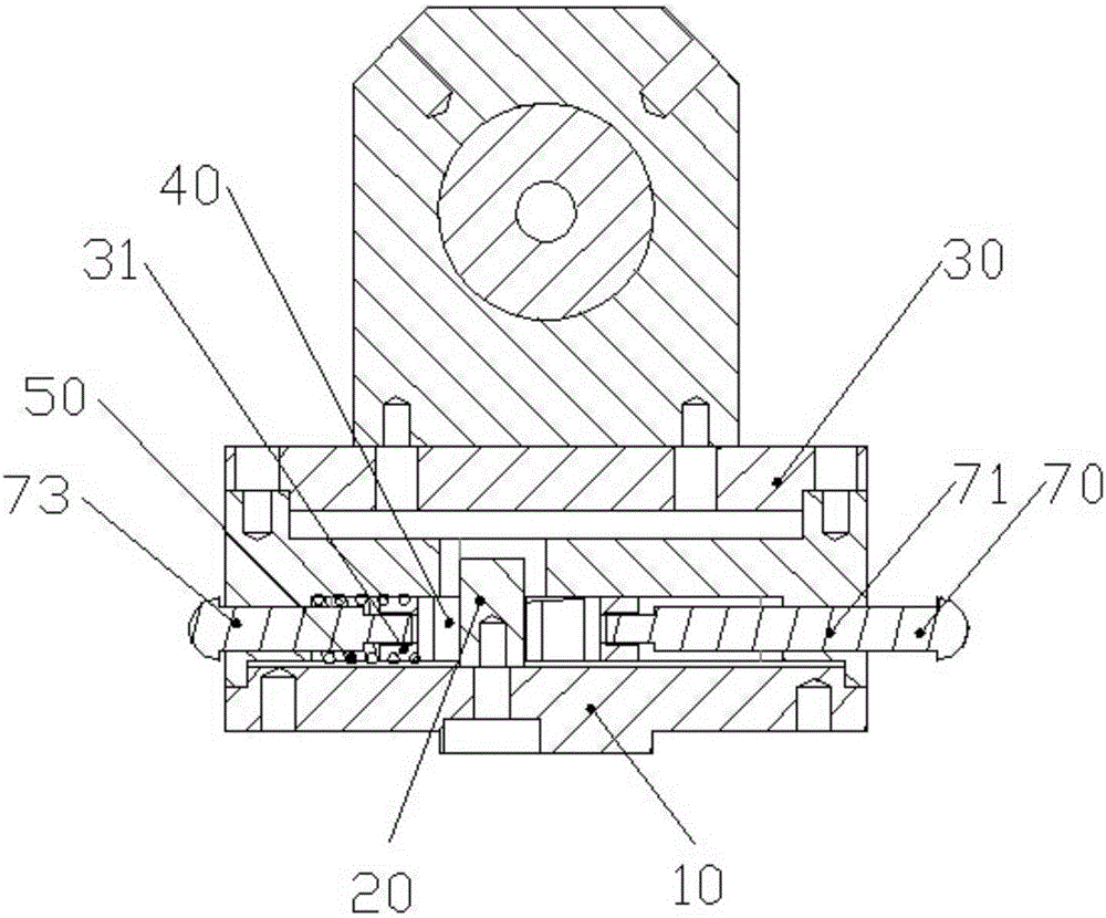 Rapid replacing mechanism for orthopedic surgery assisting robot end tool and rapid replacing method