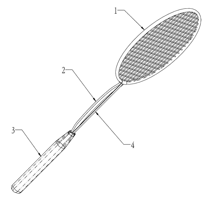 Offensive and defensive racket