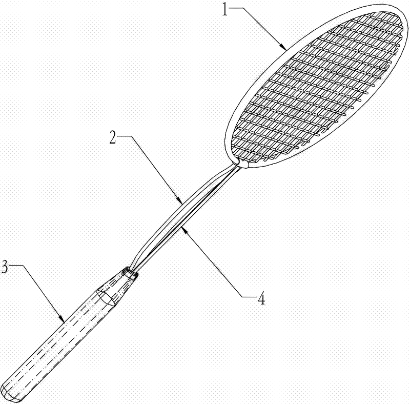 Offensive and defensive racket