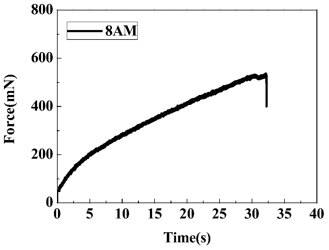 Acrylamide/polymerizable microsphere composite gel as well as preparation method and application thereof