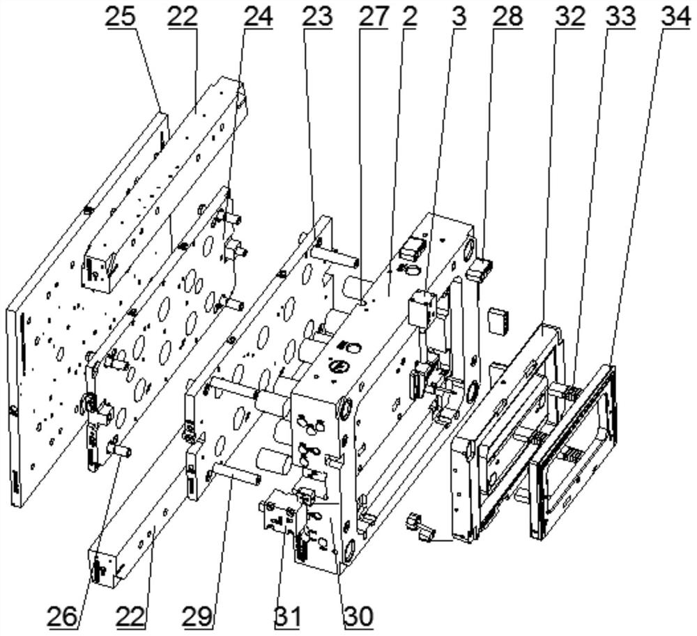 An ultra-thin plastic-coated iron mold with a mesh structure and its application method