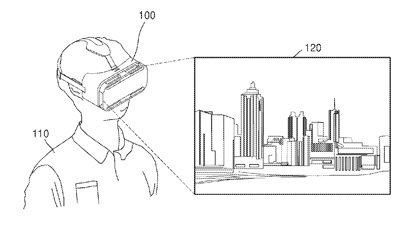 Virtual reality display apparatus and display method thereof