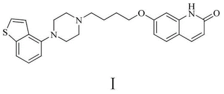 Method for preparing 7-(4-(4-(benzo[b]thienyl)-1-piperazinyl) butoxy)-2(1H)-quinolinone