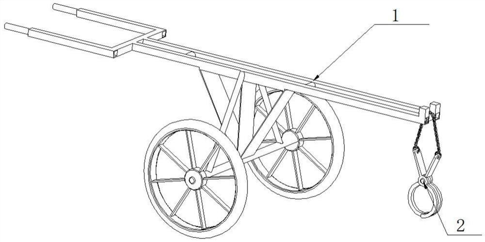 Cast steel riser clamping and transferring device