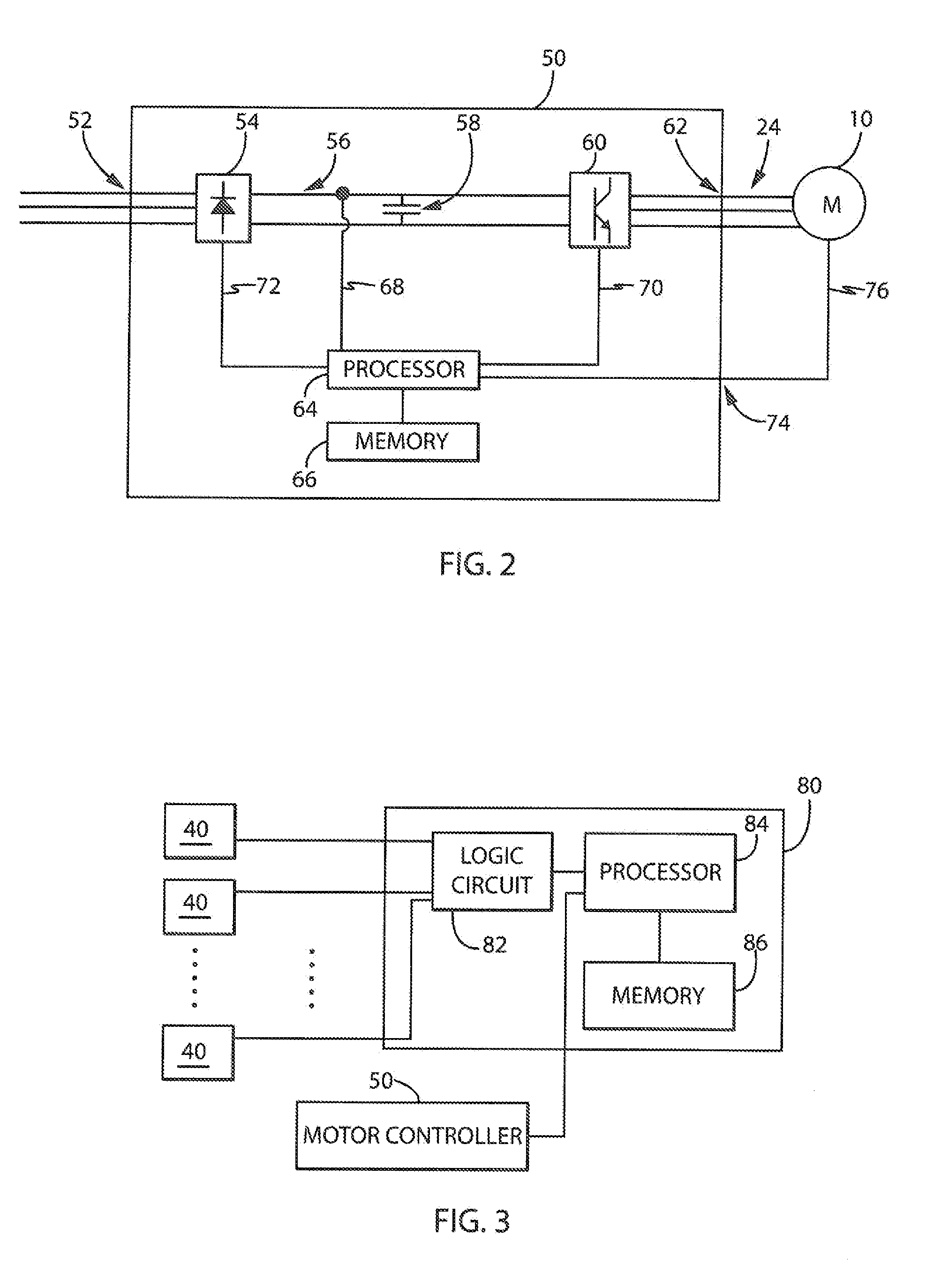 System and Method for Detection of Motor Vibration
