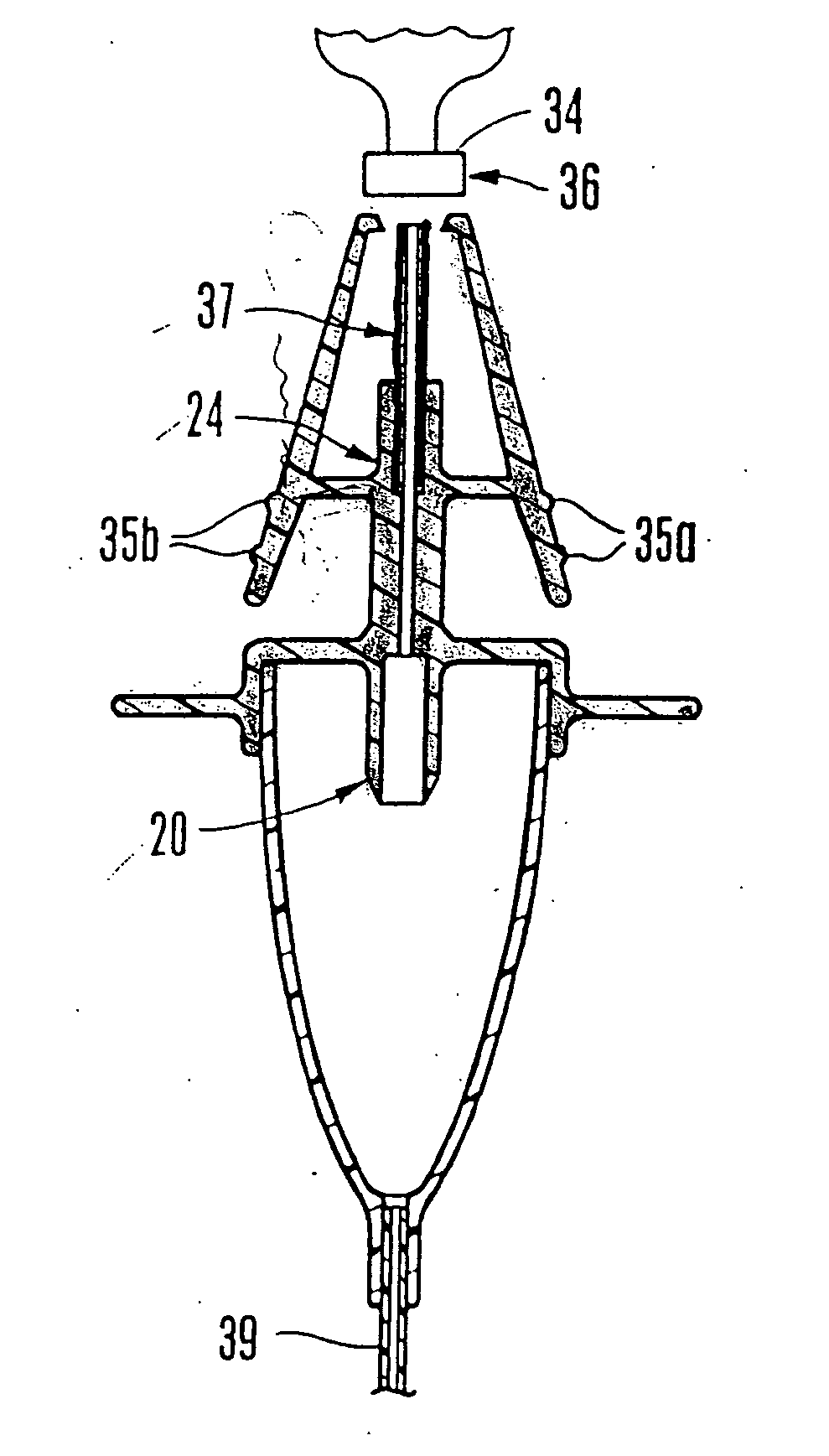 Spikeless connection and drip chamber with valve