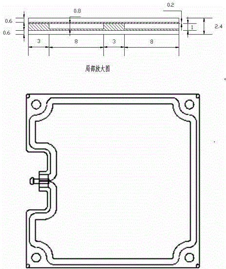 Method for manufacturing heat-pipe-parallel-structure-like foamy copper vapor plate