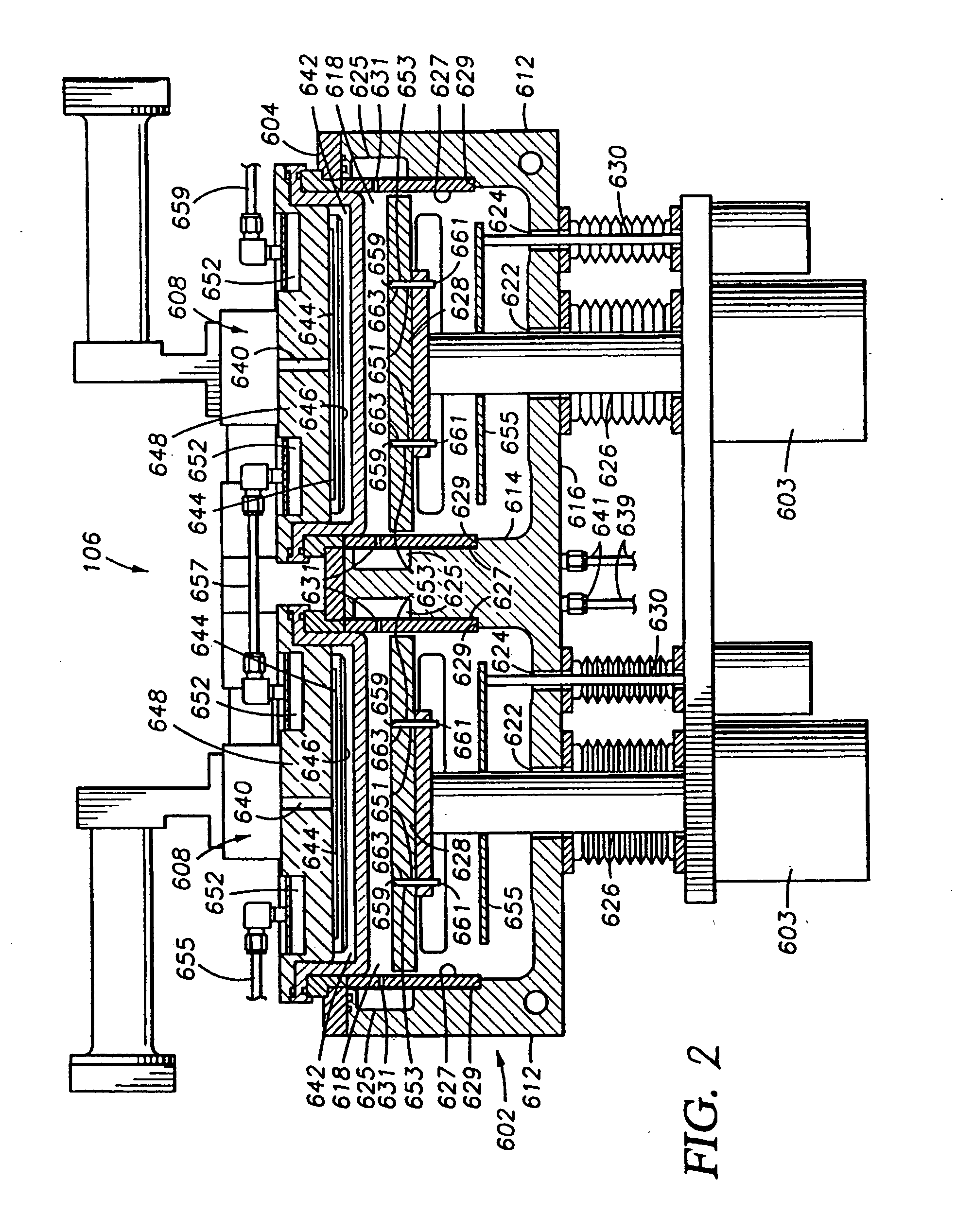 Reduction of reactive gas attack on substrate heater