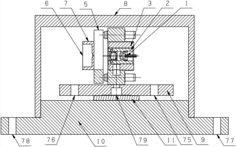 Outer-cavity-type semiconductor laser structure