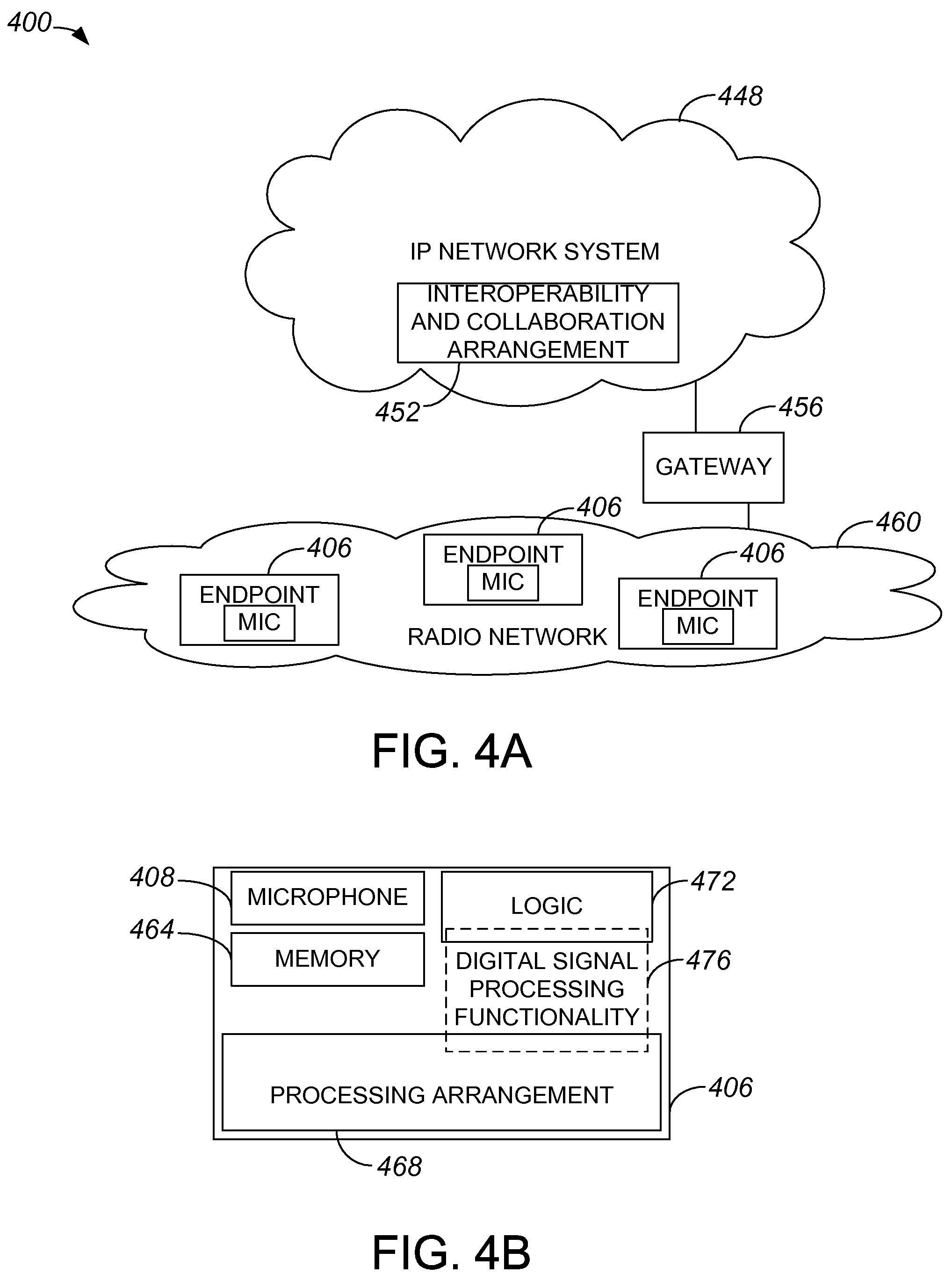 Push-to-talk system with enhanced noise reduction