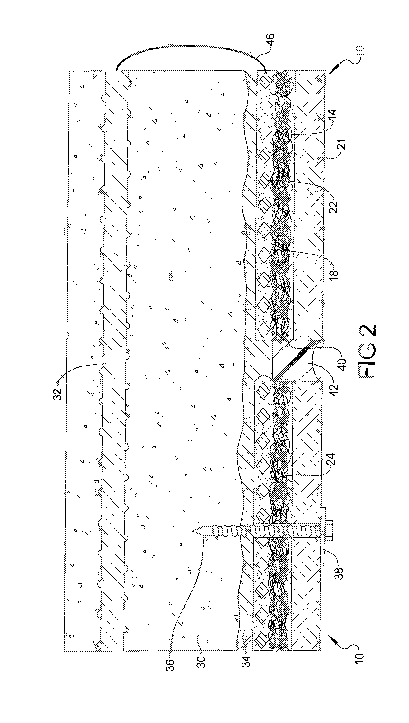 Galvanic Panel with Compliant Construction