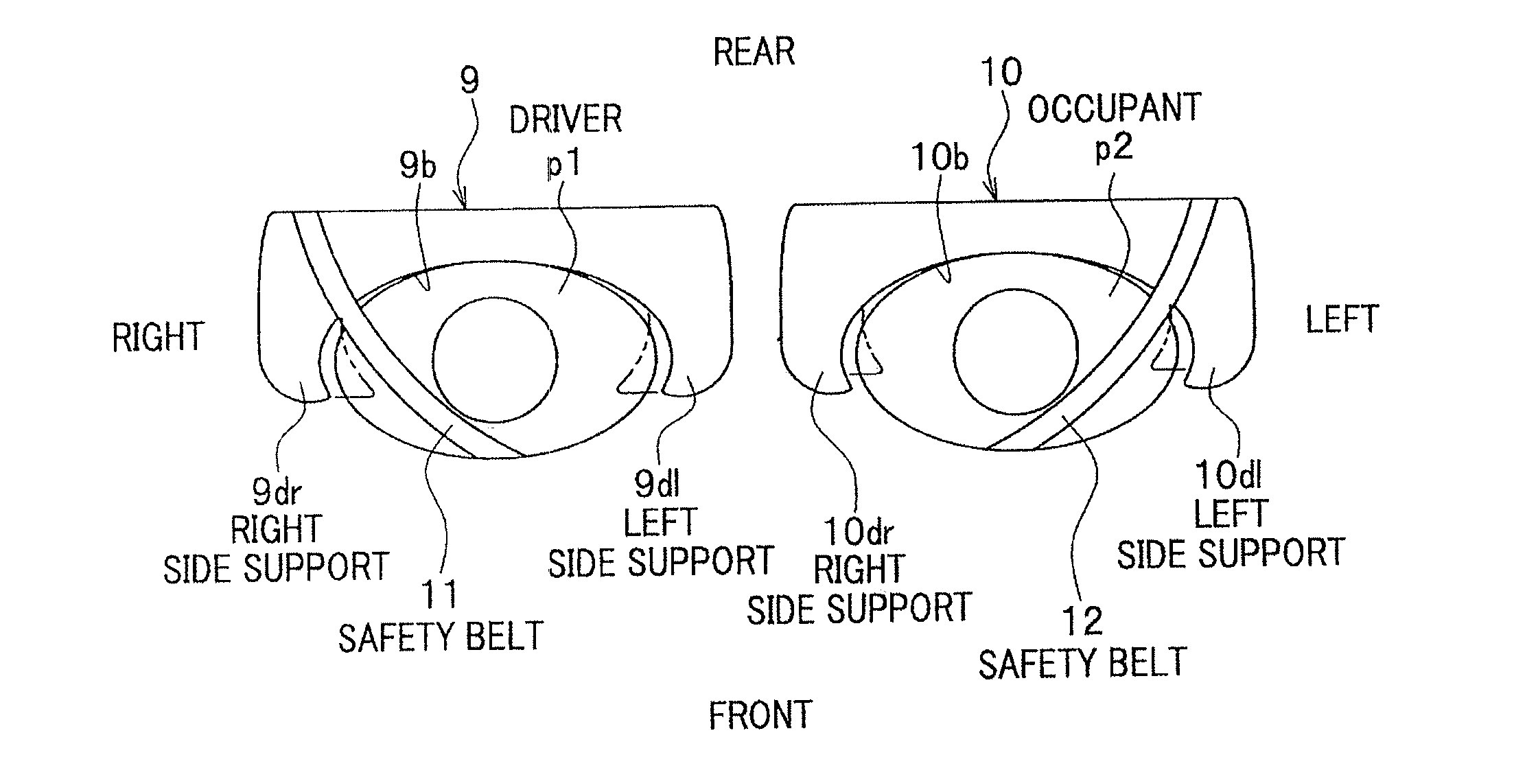 Passive safety device