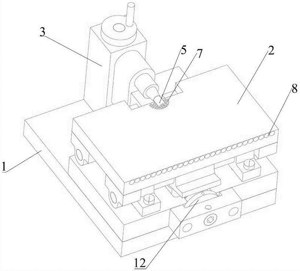 A rib angle forming machine