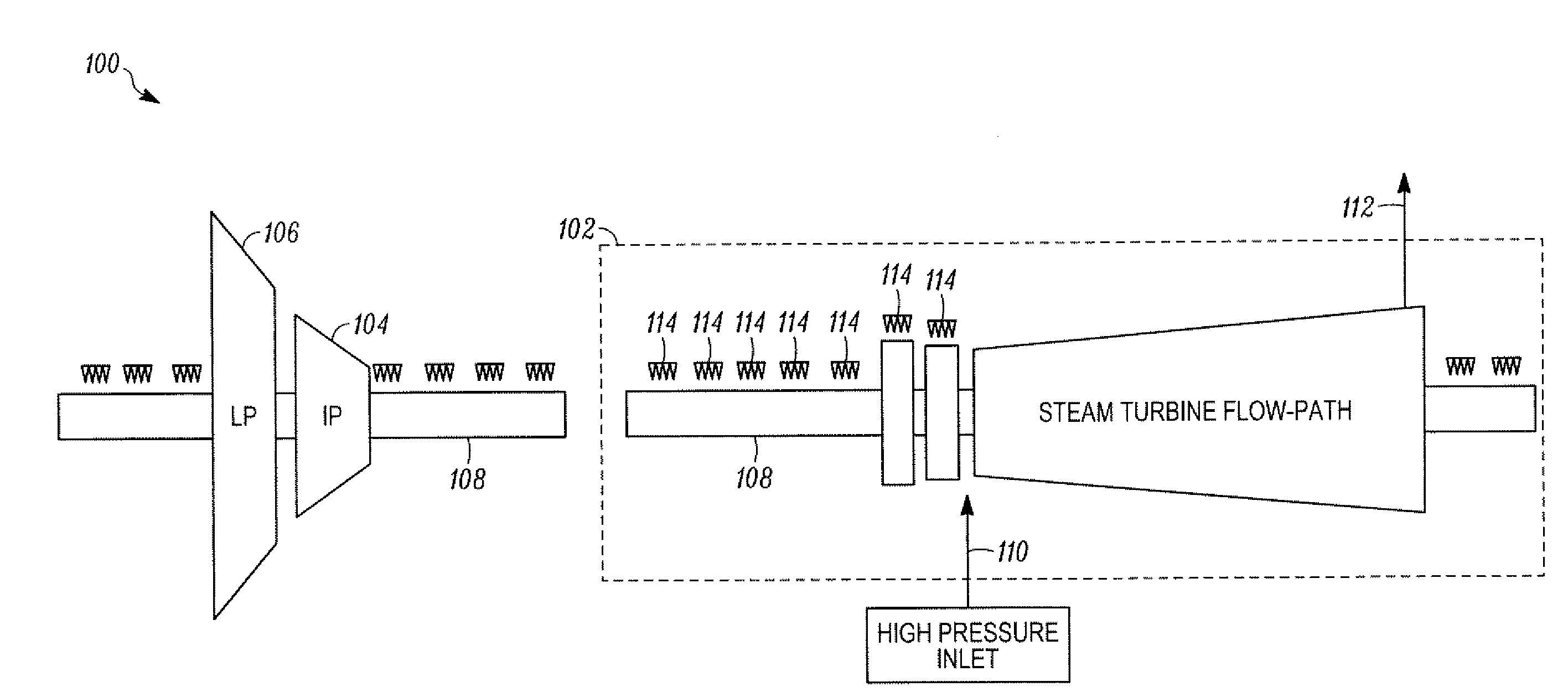 Systems, Methods, and Apparatus for Controlling Gas Leakage in a Turbine