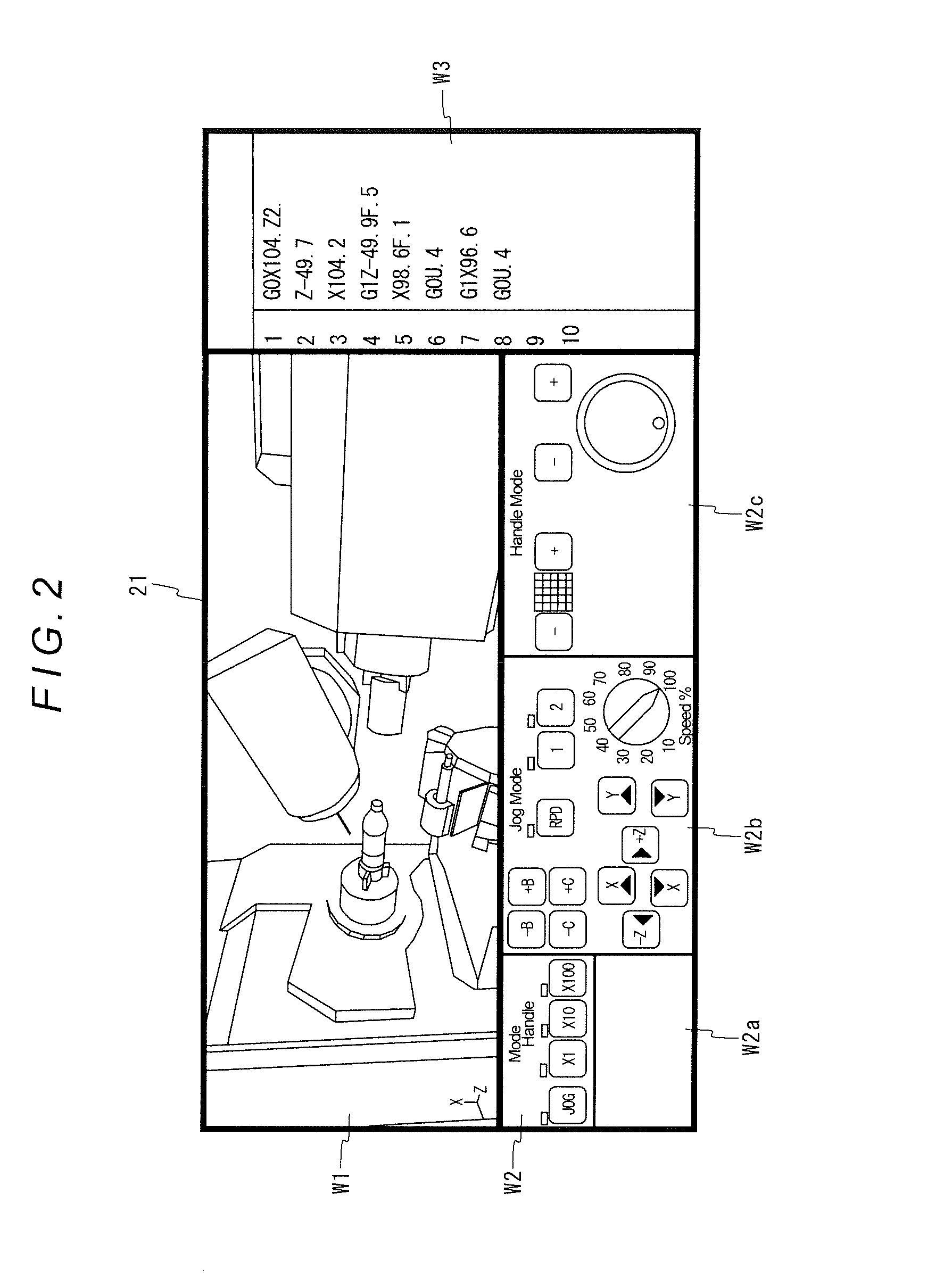 Simulation Apparatus for Manual Operation of Machine Tool