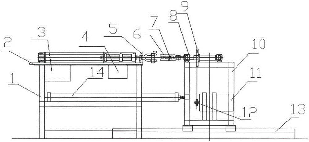 Turnbuckle screw assembly device for binding containers