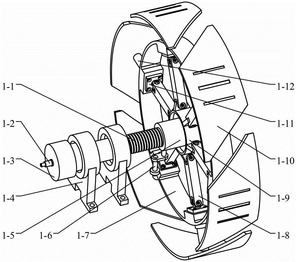 Wheel-arm-hybrid obstacle surmounting robot with radial telescopic wheels