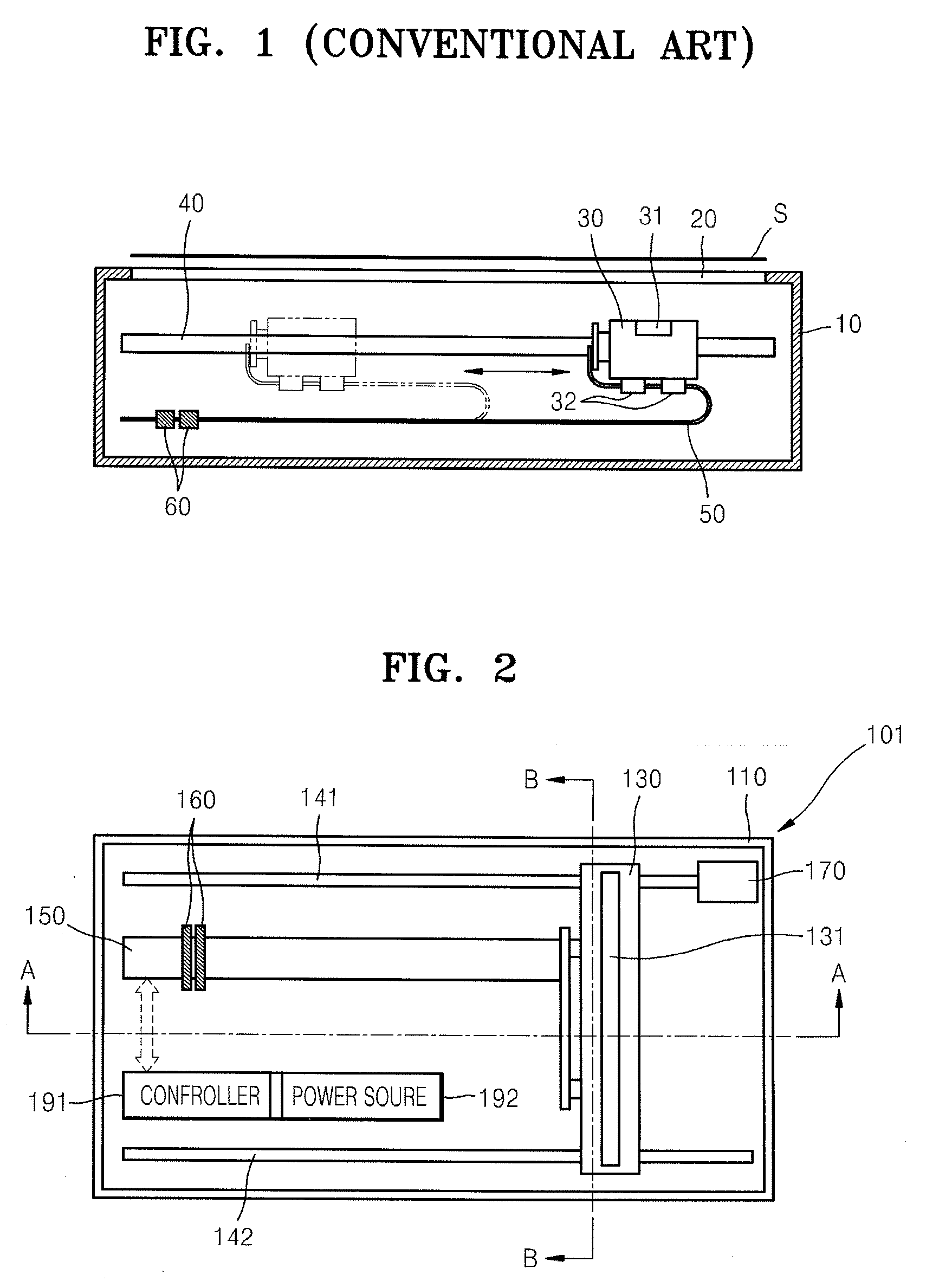 Scan unit having EMI noise blocking unit and image forming apparatus having the scan unit