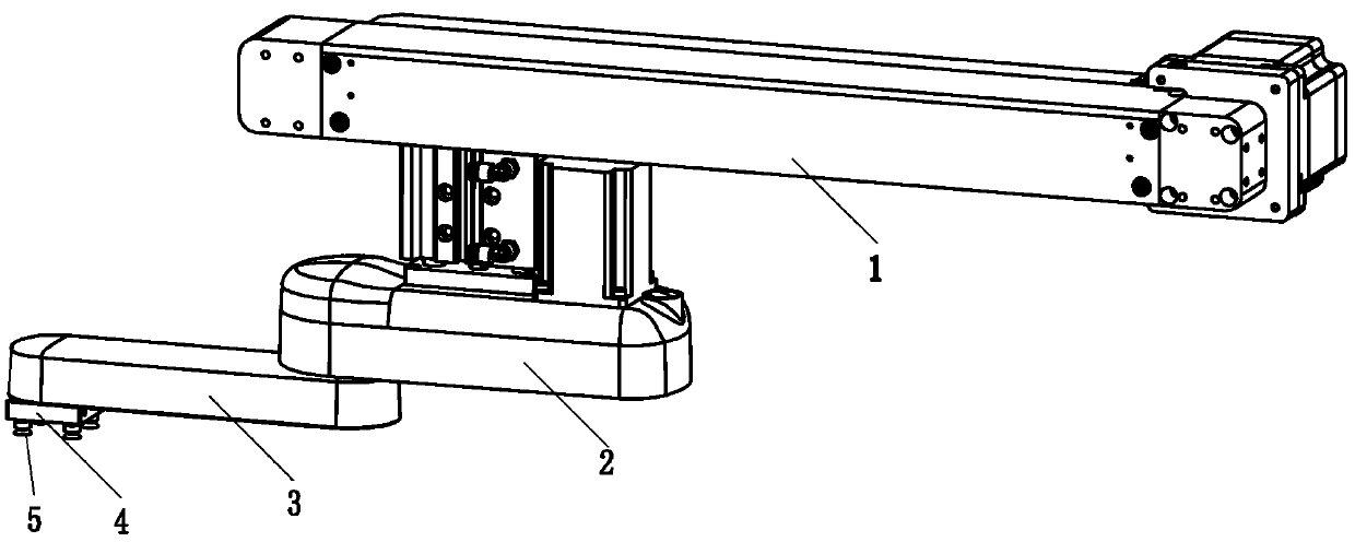 Swing-pacing type robot and control system thereof