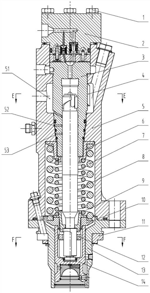 A high-speed machine isobaric fuel injection pump