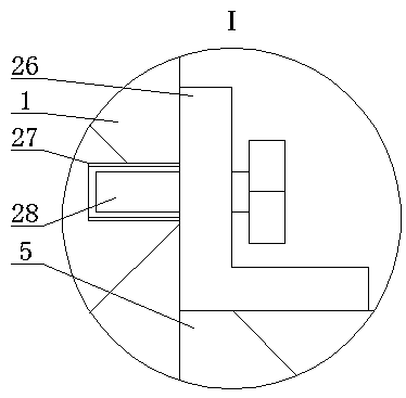 Electrochemical water treatment device with electrode spacing regulation and control function