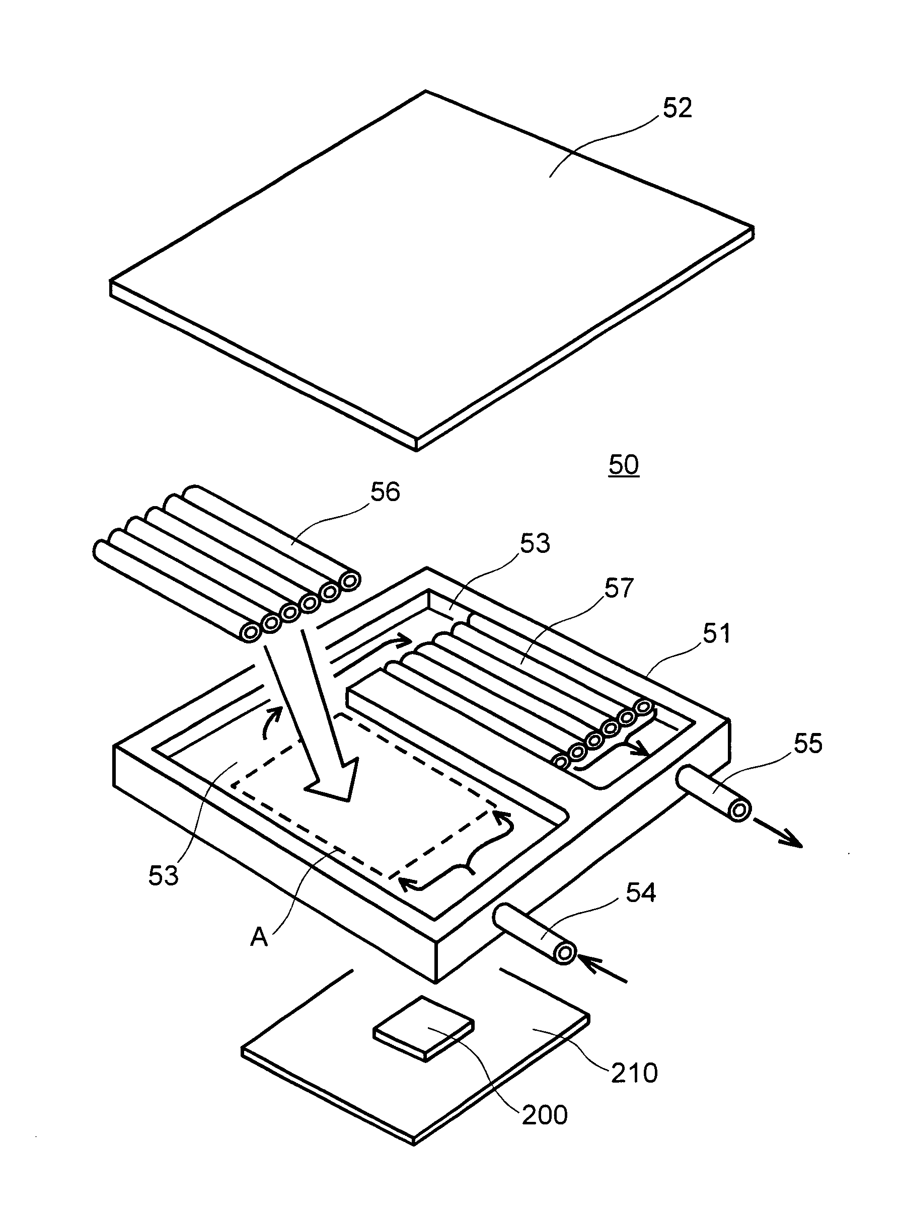 Liquid cooling system and electronic apparatus having the same therein