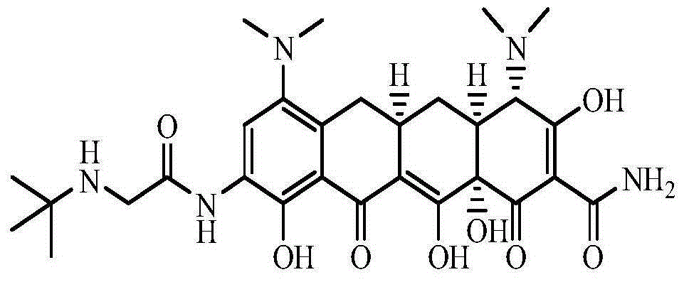Novel crystal form of tigecycline and preparation method thereof