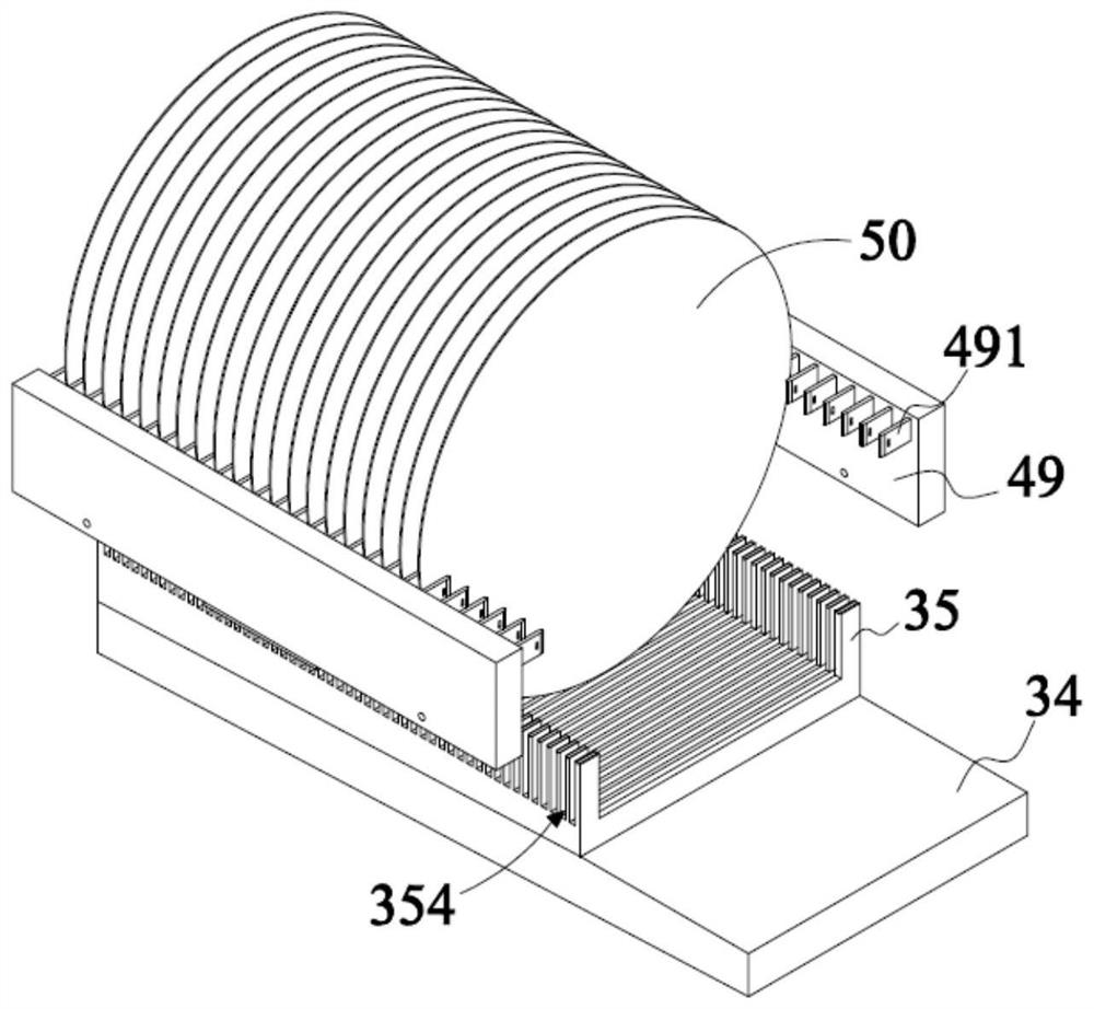 Wafer transmission system and semiconductor equipment